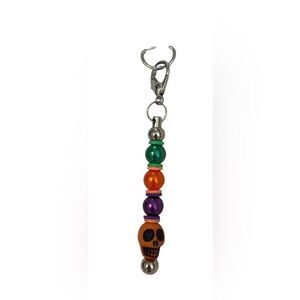 NWT Angela’s Designs one of a kind handmade beaded Halloween cell phone charm
